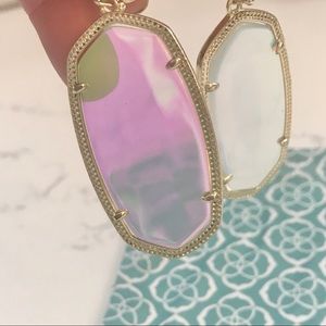 Kendra Scott Dichroic Danielle Earrings Gold